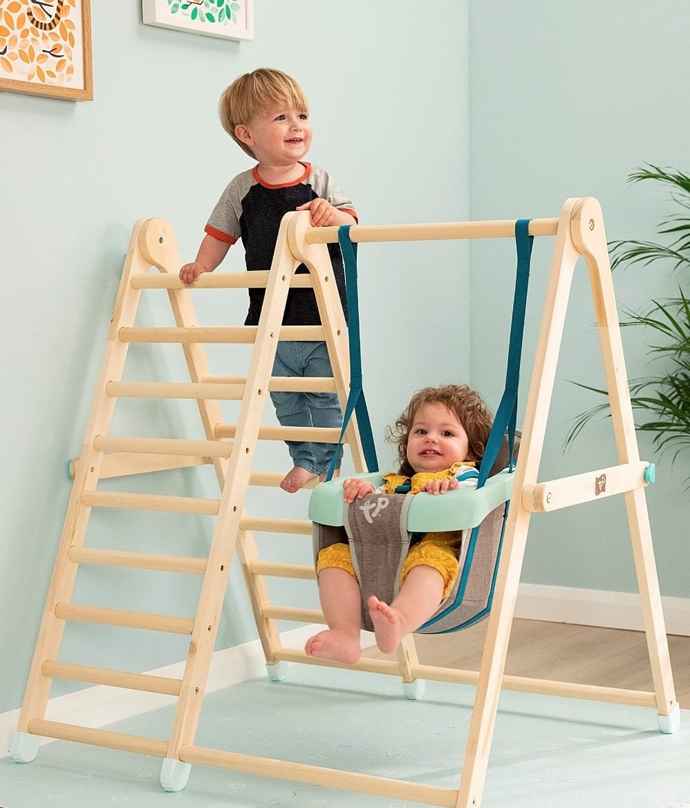Swing with Climbing Frame