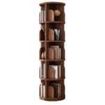 Rotating Multi-Tier Bookshelf