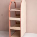 Logan Arched Wood Bookcase