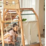 Wooden Tree House Gym