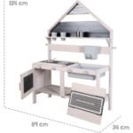 Outdoor play kitchen