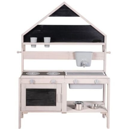 Outdoor play kitchen