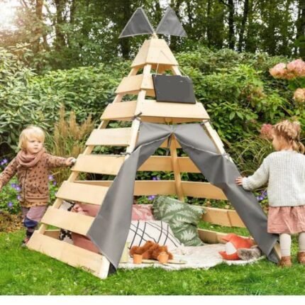 Wooden Tent house for kids