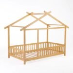 Andry Solid Wood Canopy Bed Kids Bed
