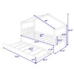 Wodera Bed with Trundle