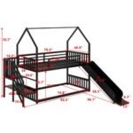 Kids wooden Twin Bunk Bed