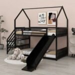 Kids wooden Twin Bunk Bed