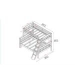 Twin Over Full Standard Bunk Bed