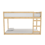Reversible 3-in-1 Kids Bed Natural