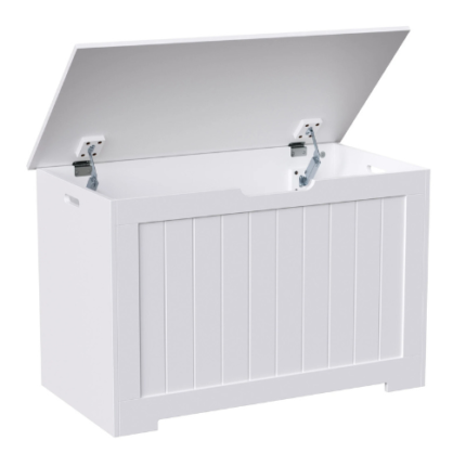 Wood Storage Bench Toy Chest,